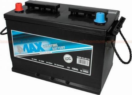 4MAX 0608030017Q - Startera akumulatoru baterija autodraugiem.lv