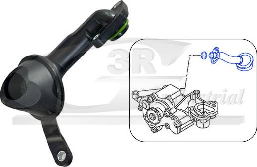 3RG 84753 - Ieplūdes caurule, Eļļas sūknis autodraugiem.lv