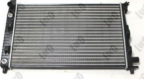 ABAKUS 054-017-0002 - Radiators, Motora dzesēšanas sistēma autodraugiem.lv