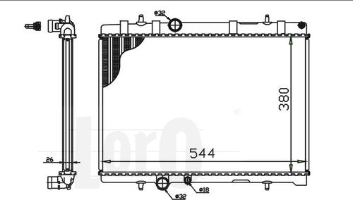 ABAKUS 009-017-0015 - Radiators, Motora dzesēšanas sistēma autodraugiem.lv