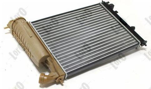 ABAKUS 009-017-0024 - Radiators, Motora dzesēšanas sistēma autodraugiem.lv