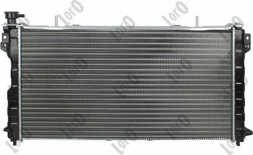 ABAKUS 008-017-0004 - Radiators, Motora dzesēšanas sistēma autodraugiem.lv