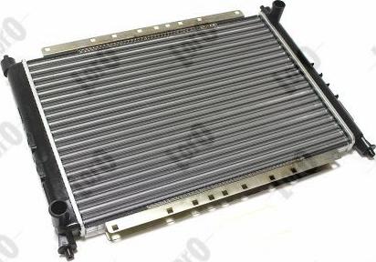 ABAKUS 018-017-0021 - Radiators, Motora dzesēšanas sistēma autodraugiem.lv