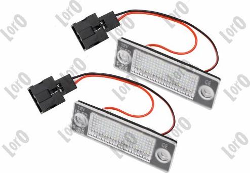 ABAKUS L53-210-0012LED - Numurzīmes apgaismojuma lukturis autodraugiem.lv