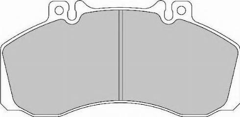 Blue Print ADN14258AF - Bremžu uzliku kompl., Disku bremzes autodraugiem.lv