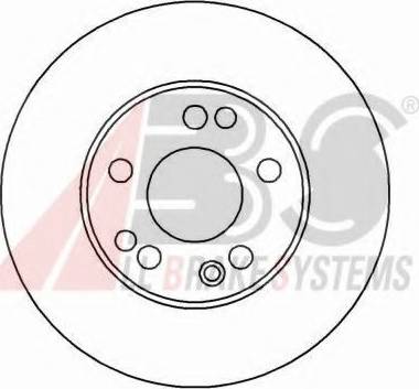 A.B.S. 16260 OE - Bremžu diski autodraugiem.lv