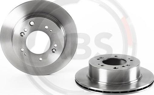 A.B.S. 09.B409.10 - Bremžu diski autodraugiem.lv