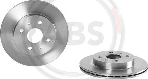 A.B.S. 09.B523.10 - Bremžu diski autodraugiem.lv