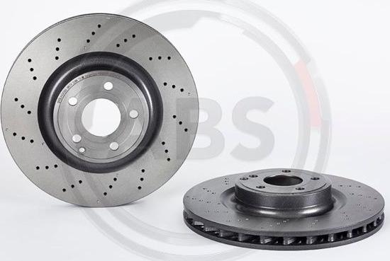A.B.S. 09.B744.51 - Bremžu diski autodraugiem.lv