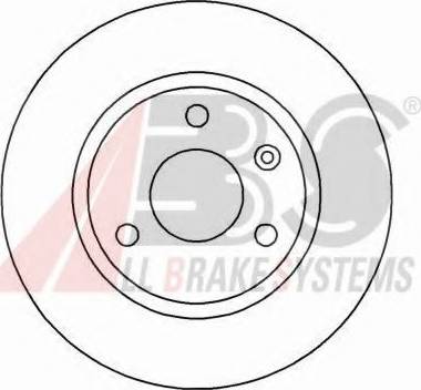A.B.S. 16145 OE - Bremžu diski autodraugiem.lv