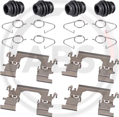 A.B.S. 1953Q - Piederumu komplekts, Disku bremžu uzlikas autodraugiem.lv