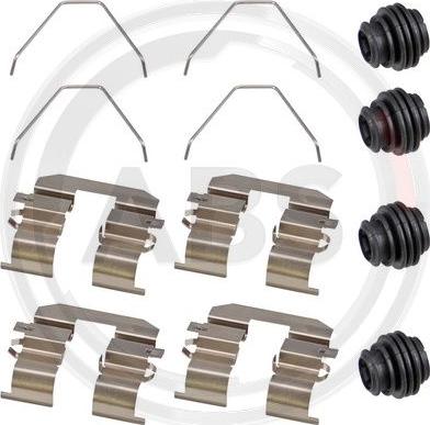 A.B.S. 1960Q - Piederumu komplekts, Disku bremžu uzlikas autodraugiem.lv