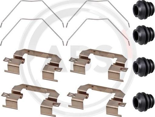 A.B.S. 1963Q - Piederumu komplekts, Disku bremžu uzlikas autodraugiem.lv