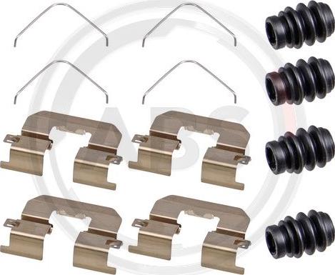 A.B.S. 1967Q - Piederumu komplekts, Disku bremžu uzlikas autodraugiem.lv