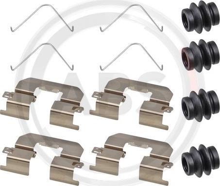 A.B.S. 1934Q - Piederumu komplekts, Disku bremžu uzlikas autodraugiem.lv