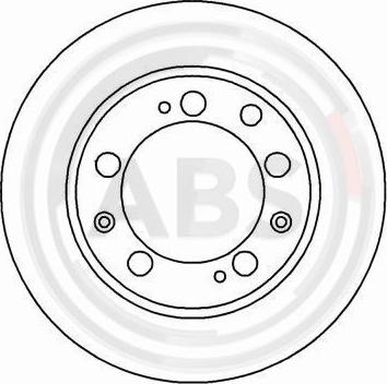 A.B.S. 15886 - Bremžu diski autodraugiem.lv