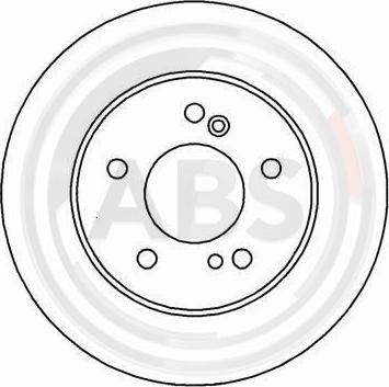 A.B.S. 16450 - Bremžu diski autodraugiem.lv