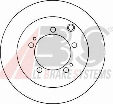 A.B.S. 16478 OE - Bremžu diski autodraugiem.lv