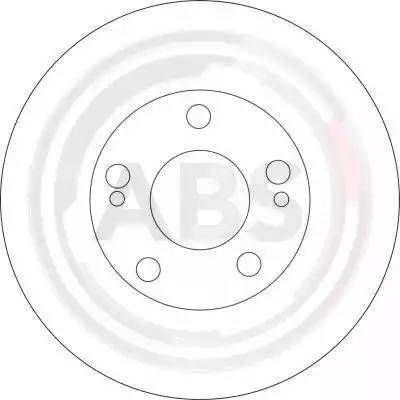 A.B.S. 16672 - Bremžu diski autodraugiem.lv
