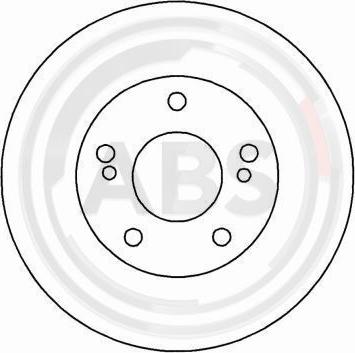 A.B.S. 16040 - Bremžu diski autodraugiem.lv