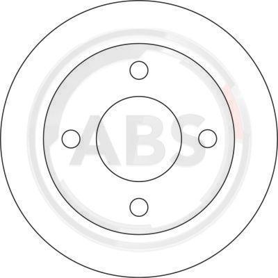 A.B.S. 16065 - Bremžu diski autodraugiem.lv