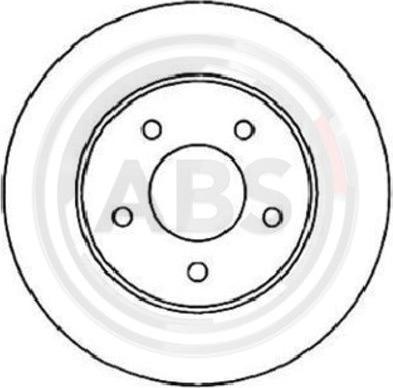 A.B.S. 16360 - Bremžu diski autodraugiem.lv
