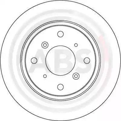 A.B.S. 16267 - Bremžu diski autodraugiem.lv
