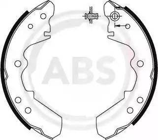 A.B.S. 8662 - Bremžu loku komplekts autodraugiem.lv