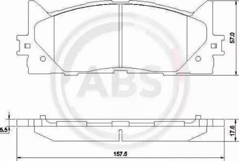 Sangsin Brake SP2080 - Bremžu uzliku kompl., Disku bremzes autodraugiem.lv