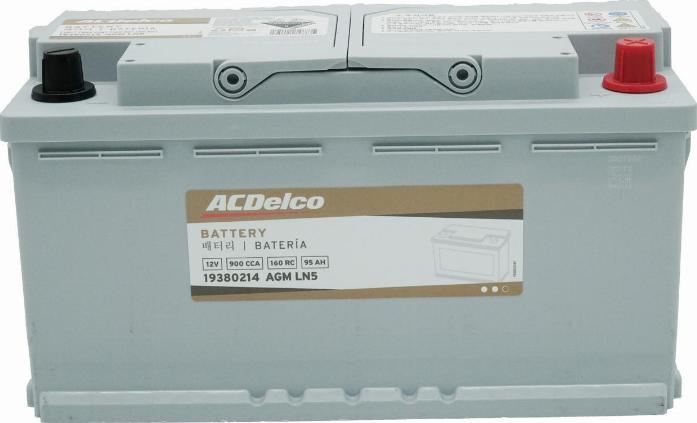 ACDelco 19380214 - Startera akumulatoru baterija autodraugiem.lv