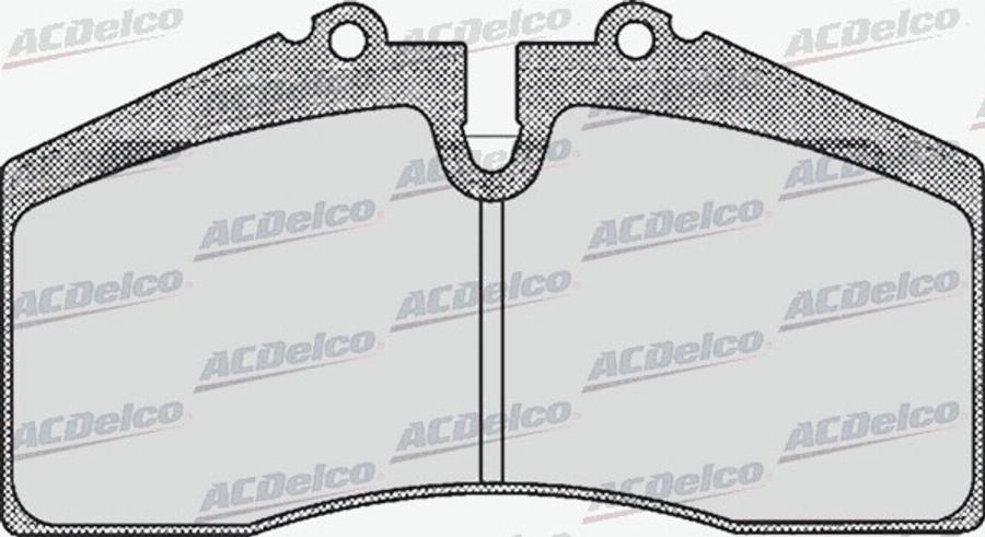 ACDelco AC058466D - Bremžu uzliku kompl., Disku bremzes autodraugiem.lv