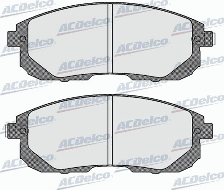 ACDelco AC0581606D - Bremžu uzliku kompl., Disku bremzes autodraugiem.lv