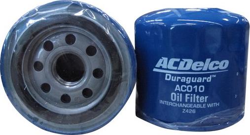 ACDelco AC010 - Eļļas filtrs autodraugiem.lv
