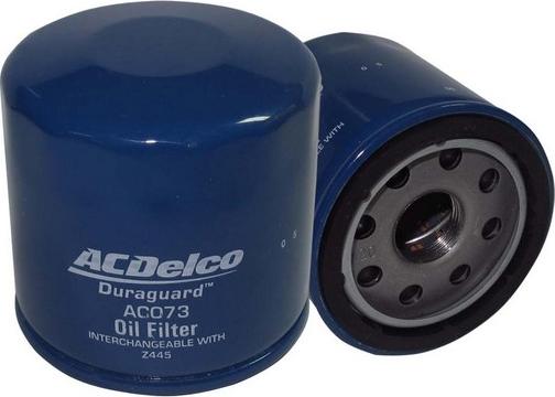 ACDelco AC073 - Eļļas filtrs autodraugiem.lv