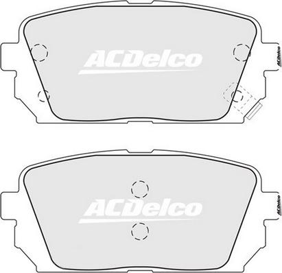 ACDelco ACD2175 - Bremžu uzliku kompl., Disku bremzes autodraugiem.lv