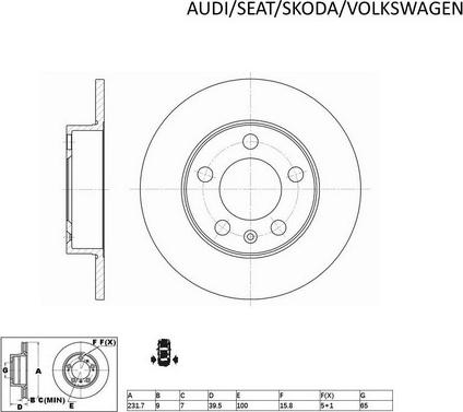 ACDelco ACDR803 - Bremžu diski autodraugiem.lv