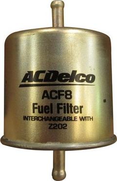 ACDelco ACF8 - Degvielas filtrs autodraugiem.lv