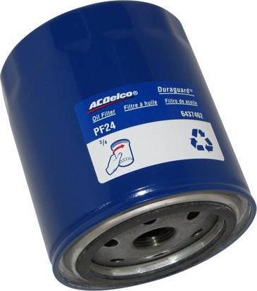 ACDelco PF 24 - Eļļas filtrs autodraugiem.lv