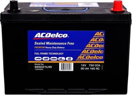 ACDelco S95D31LHD - Startera akumulatoru baterija autodraugiem.lv