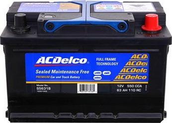 ACDelco S56318 - Startera akumulatoru baterija autodraugiem.lv