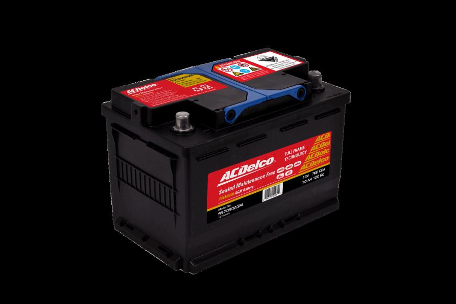 ACDelco S57090AGM - Startera akumulatoru baterija autodraugiem.lv