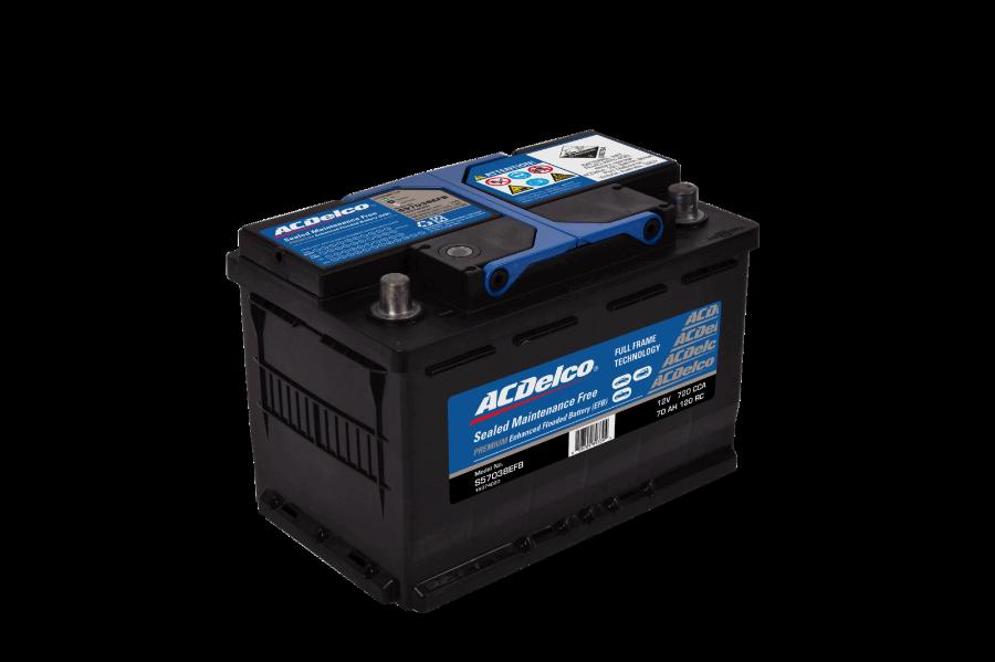 ACDelco S57038EFB - Startera akumulatoru baterija autodraugiem.lv