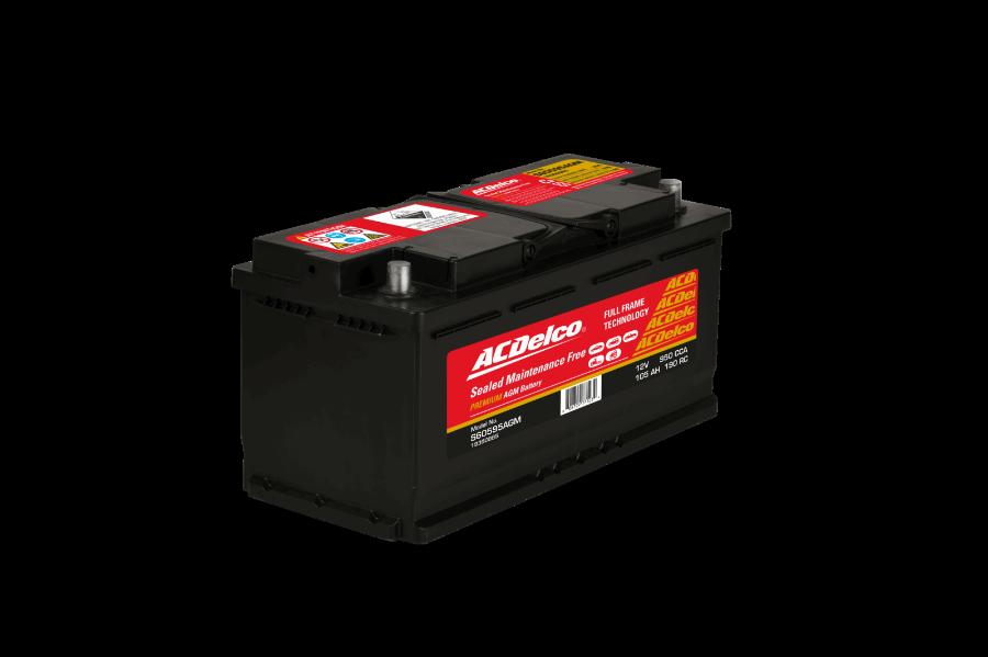 ACDelco S60595AGM - Startera akumulatoru baterija autodraugiem.lv