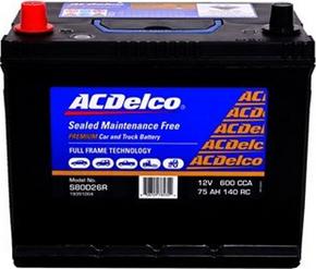 ACDelco S80D26R - Startera akumulatoru baterija autodraugiem.lv
