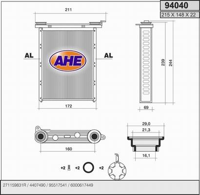 AHE 94040 - Siltummainis, Salona apsilde autodraugiem.lv