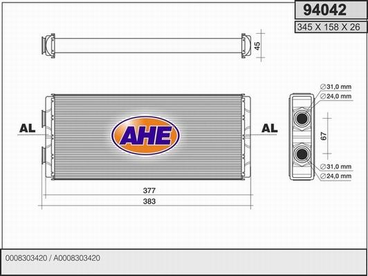 AHE 94042 - Siltummainis, Salona apsilde autodraugiem.lv