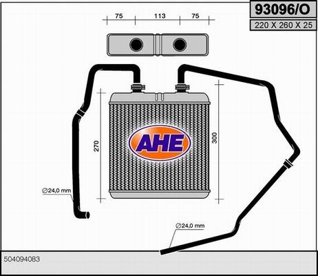 AHE 93096/O - Siltummainis, Salona apsilde autodraugiem.lv