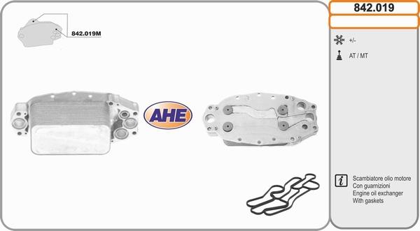 AHE 842.019 - Eļļas radiators, Motoreļļa autodraugiem.lv