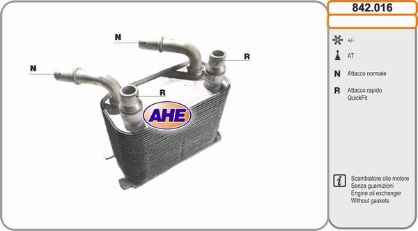 AHE 842.016 - Eļļas radiators, Motoreļļa autodraugiem.lv