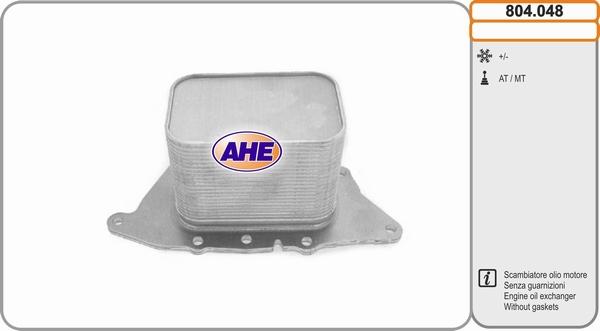 AHE 804.048 - Eļļas radiators, Motoreļļa autodraugiem.lv